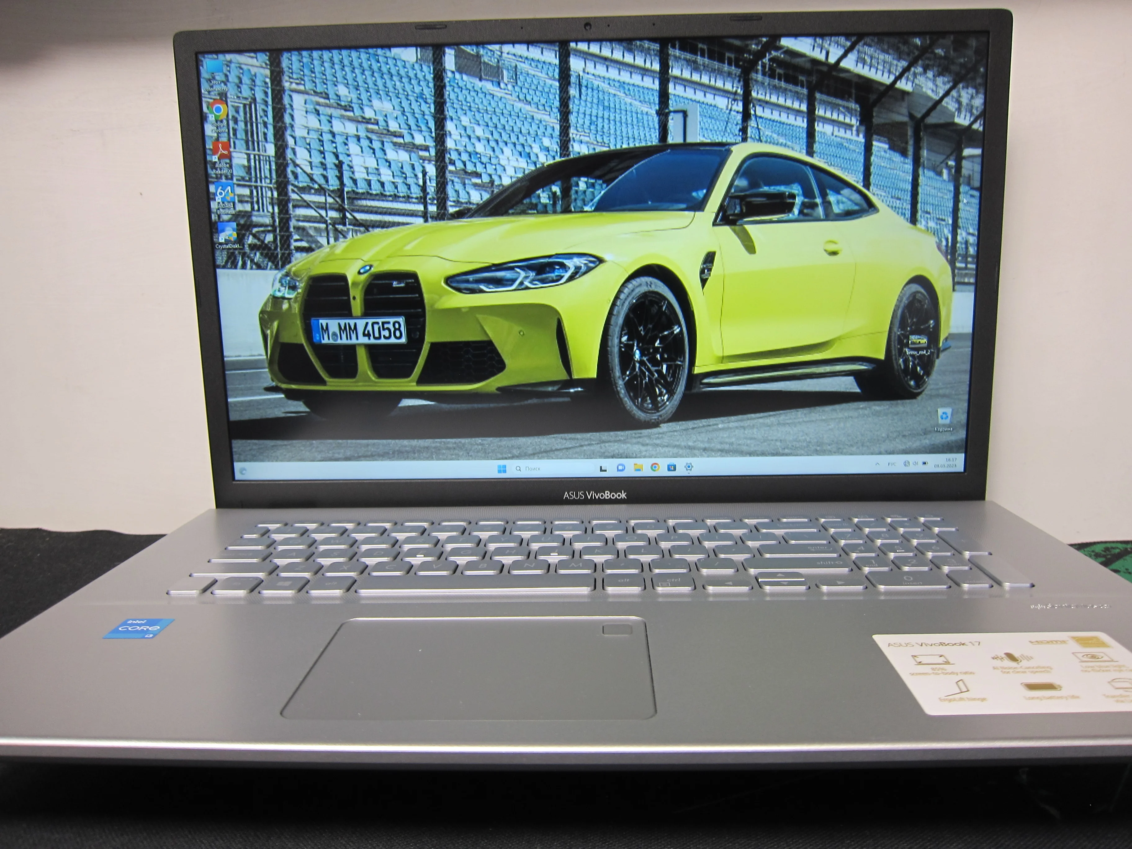 Asus K712/ 17.3" Fhdips 1920 x 1080/Ram 16gb/Windows 11 Pro/Ofiice Pro