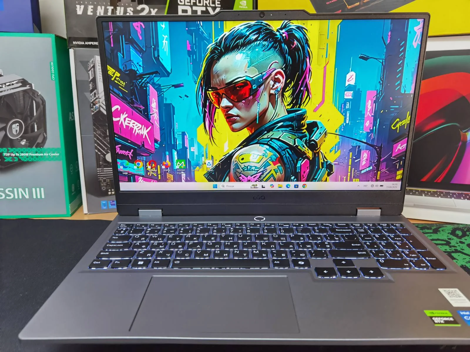Lenovo Loq 15IAX9 RTx 3050 6 Gb Intel Core I5 12450HX 4.40 GHz